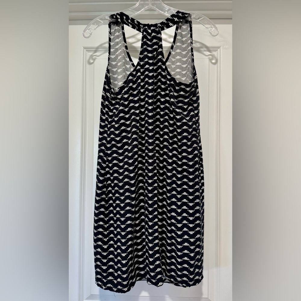 Old Navy Women’s Black and White Chevron Swim Coverup Size M - Picture 2 of 5